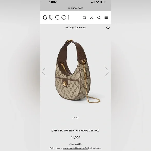 New GUCCI handbag - Picture 2 of 4